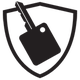GMC Protection Gap Coverage Logo with a Car Key Icon - Prothro GMC in Manning SC