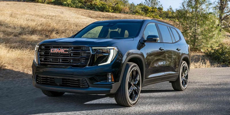 2026 GMC Acadia Denali premium SUV exterior view