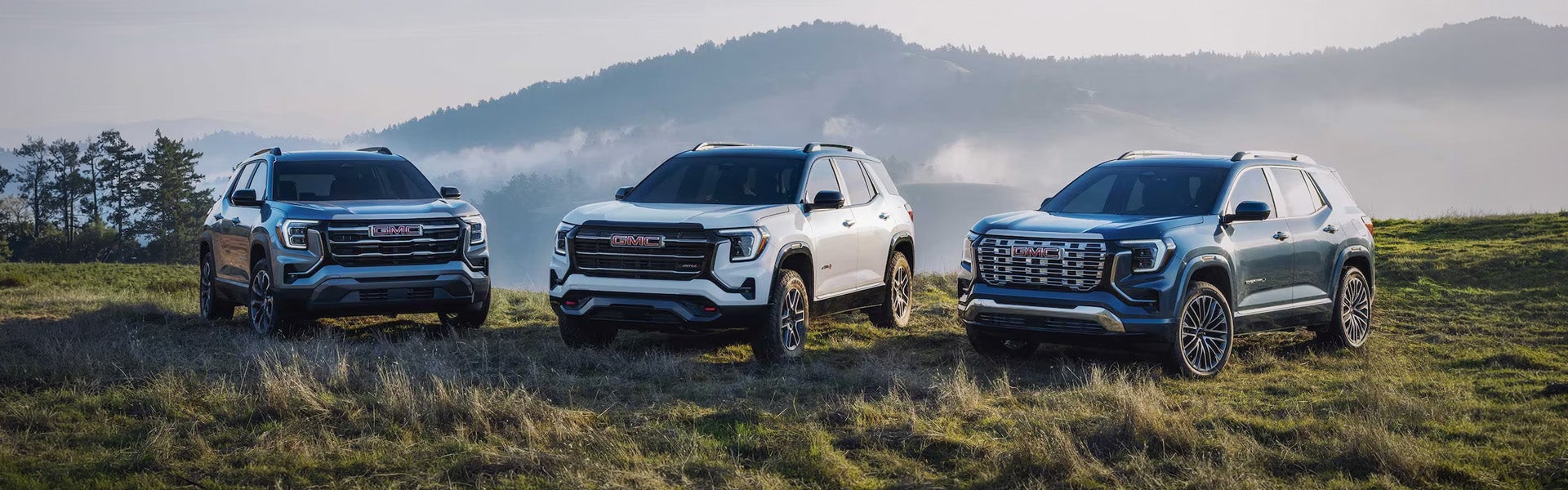 2026 GMC Terrain Denali lineup featuring bold exterior design