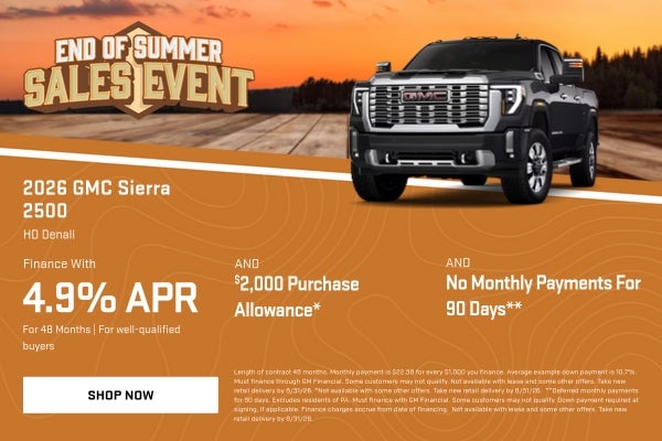 2026 GMC Sierra 2500HD